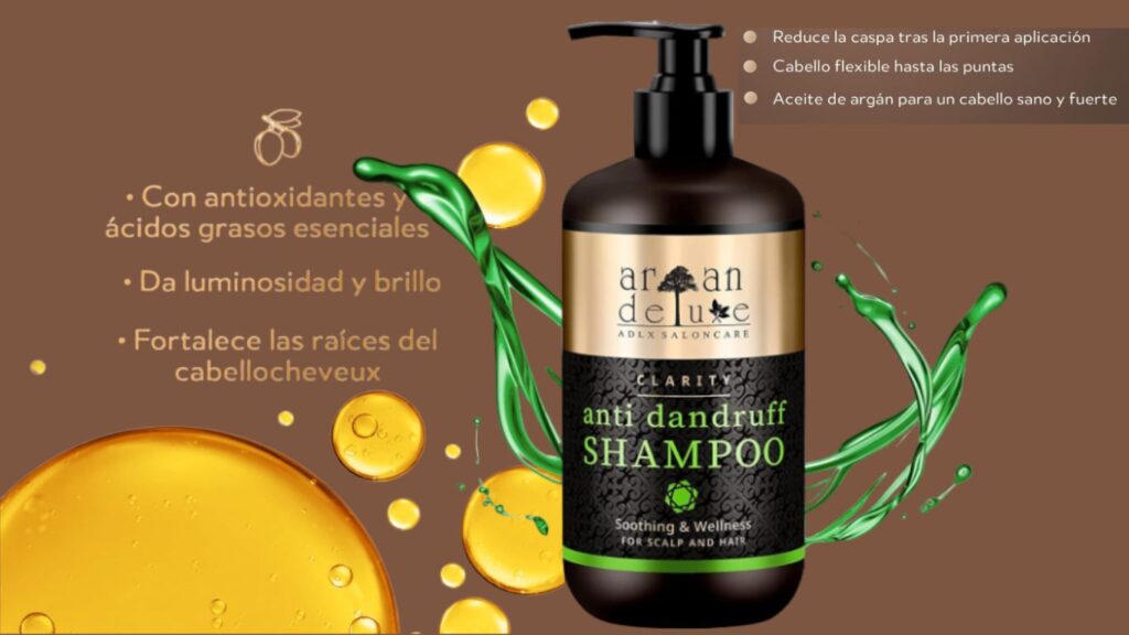 Shampoo Anti-caspa Argan Deluxe 