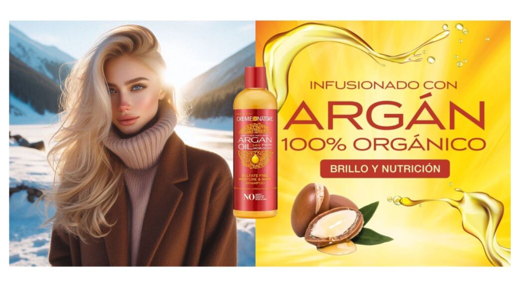 Creme Of Nature Argan Oil Champú Hidratante