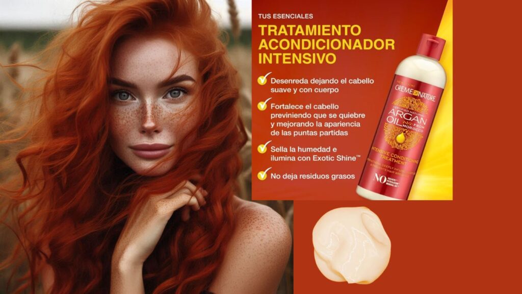 Creme Of Nature Argan Oil Tratamiento Acondicionador Intensivo