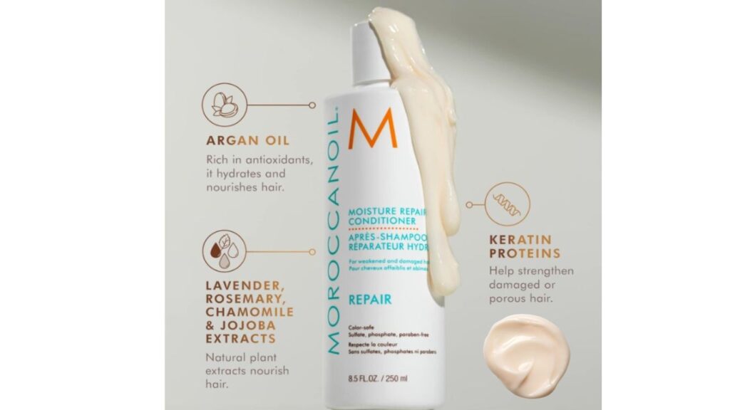 Ingredientes Moroccanoil Acondicionador Reparador Hidratante